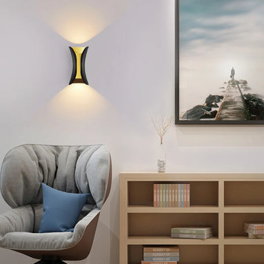 Aurevix LED Wandleuchte Aluminium Innen und Außen Wandlampe