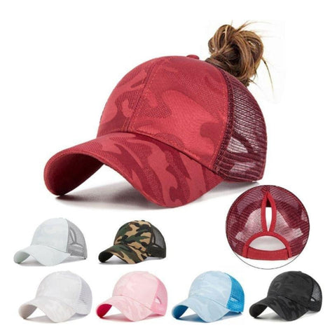 Leonessa Damen Baseball Cap mit Pferdeschwanzöffnung