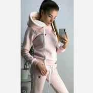 Damen Jogginganzug 2-teilig mit Hoodie und Hose – Velanessa