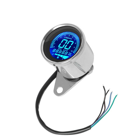 Motorexus Digital Motorrad Tacho LCD 12V