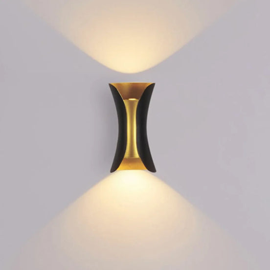 Aurevix LED Wandleuchte Aluminium Innen und Außen Wandlampe