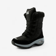 Damen Winterstiefel mit Futter und Schnürung Calverra
