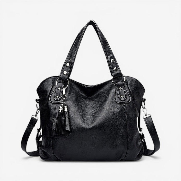 Zenvira Handtasche – Handtasche mit mehreren Reißverschlussfächern und verstellbarem Schulterriemen