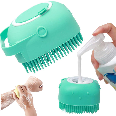 SoftLuma Silicone Bath Brush – Silikon-Duschbürste mit Massage-Struktur