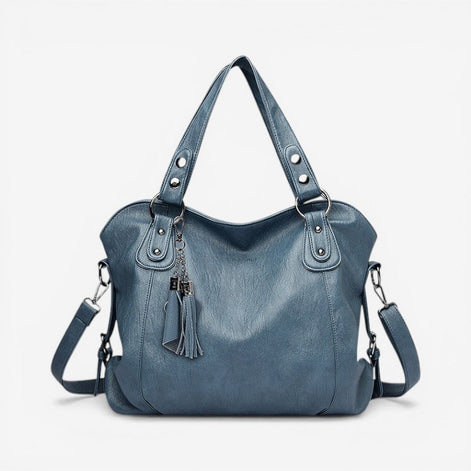 Zenvira Handtasche – Handtasche mit mehreren Reißverschlussfächern und verstellbarem Schulterriemen