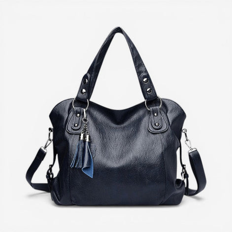 Zenvira Handtasche – Handtasche mit mehreren Reißverschlussfächern und verstellbarem Schulterriemen