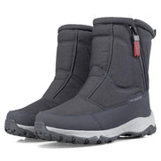 Unisex Winterstiefel mit Plüschfutter und Profilsohle – Alvorn