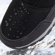 Unisex Winterstiefel mit Plüschfutter und Profilsohle – Alvorn