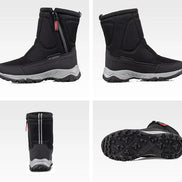Unisex Winterstiefel mit Plüschfutter und Profilsohle – Alvorn