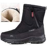 Unisex Winterstiefel mit Plüschfutter und Profilsohle – Alvorn