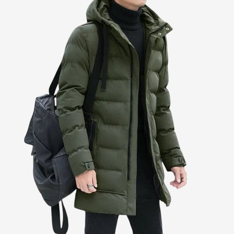 Herren Jacke mit Reverskragen, Knopfverschluss und Pattentaschen Valdreno