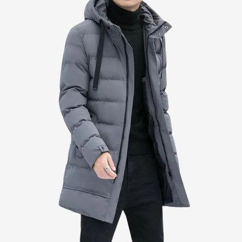 Herren Jacke mit Reverskragen, Knopfverschluss und Pattentaschen Valdreno