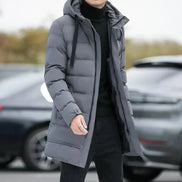 Herren Jacke mit Reverskragen, Knopfverschluss und Pattentaschen Valdreno