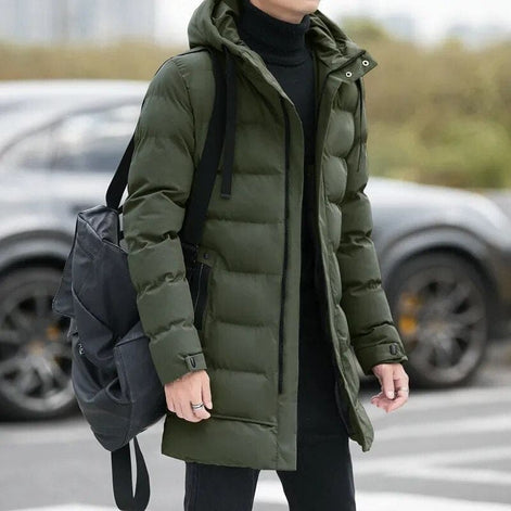 Herren Jacke mit Reverskragen, Knopfverschluss und Pattentaschen Valdreno