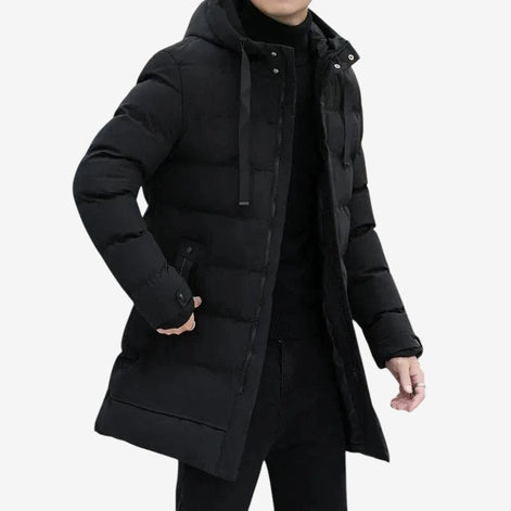 Herren Jacke mit Reverskragen, Knopfverschluss und Pattentaschen Valdreno