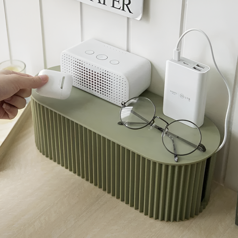Kabelbox aus Kunststoff für Kabelorganisation