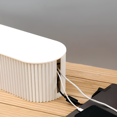 Kabelbox aus Kunststoff für Kabelorganisation