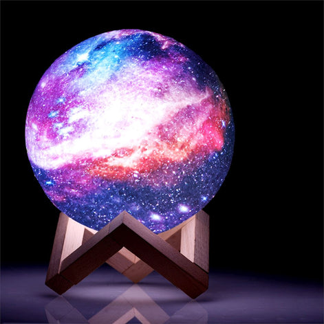 Kabellose 3D-Mondleuchte