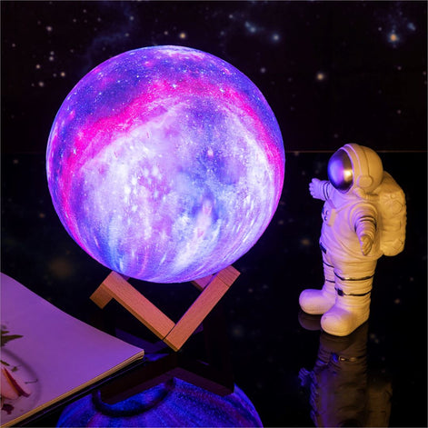 Kabellose 3D-Mondleuchte