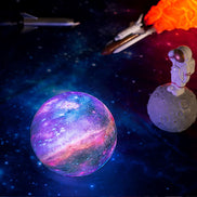Kabellose 3D-Mondleuchte