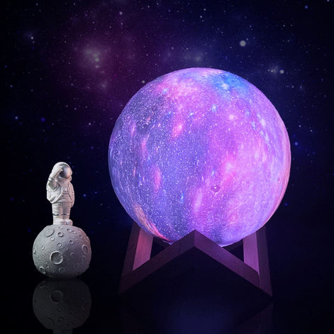 Kabellose 3D-Mondleuchte