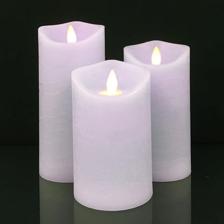 LED-Blockkerze Rustik Paraffin – Gemütliches Licht Für Sichere Nächte 10