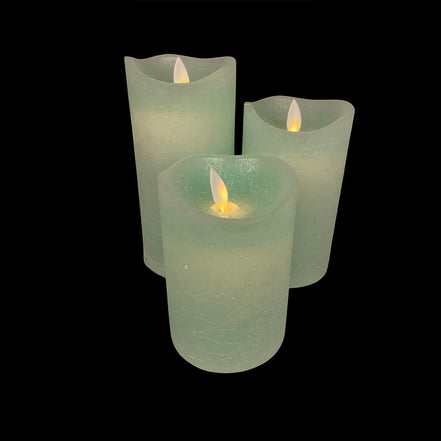 LED-Blockkerze Rustik Paraffin – Gemütliches Licht Für Sichere Nächte 14