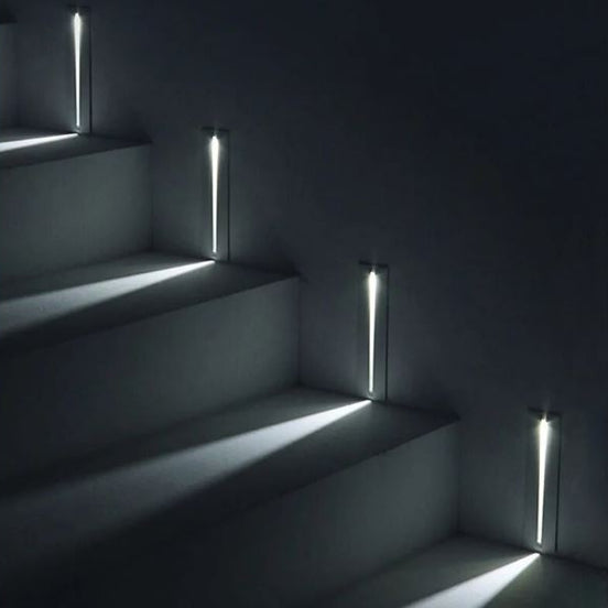 LED-Eckwandeinbauleuchte für moderne Innenräume