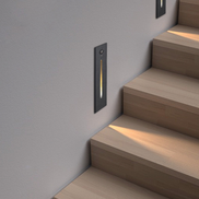 LED-Eckwandeinbauleuchte für moderne Innenräume