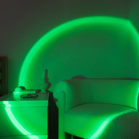 LED-Projektionslampe für stimmungsvolle Raumbeleuchtung