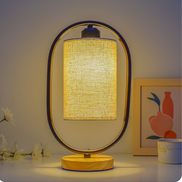 LED-Tischlampe mit Rahmendesign für den Innenbereich