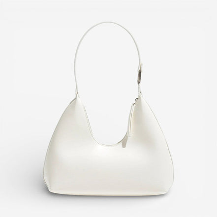 Selmira Schultertasche mit einfachem Gurt und Reißverschluss