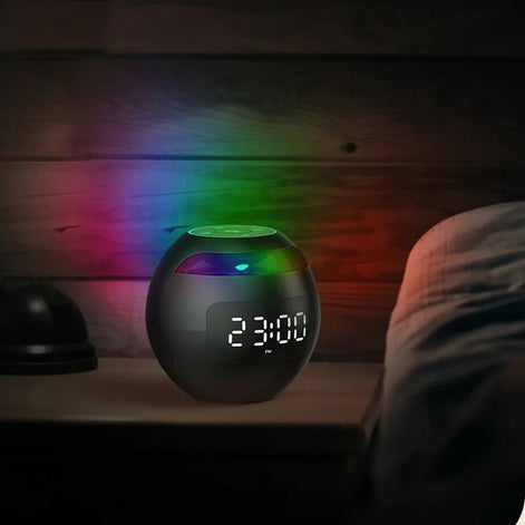 Lumeno LED-Wecker – Digitaler Wecker mit Bluetooth und Lichtfunktion