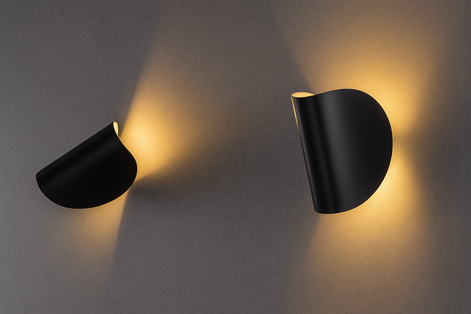 LumiGlow LED-Wandleuchte mit Farbwechsel und modernem Design