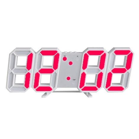 Luminora 3D LED Wanduhr – Dimmbar, modern, mit Fernbedienung