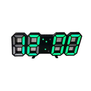 Luminora 3D LED Wanduhr – Dimmbar, modern, mit Fernbedienung