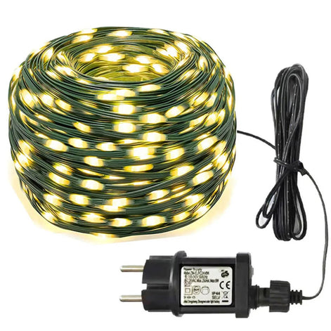 Lumitra LED-Lichterkette – Lichterkette für Innen- und Außenbereiche