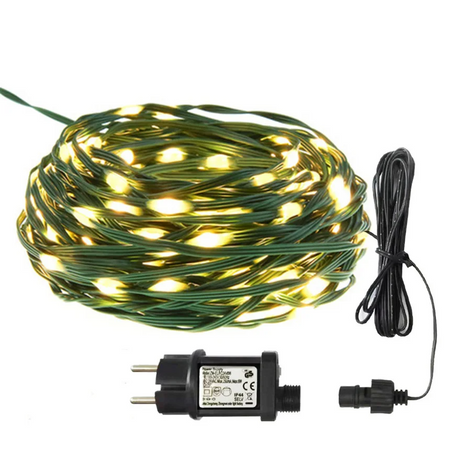 Lumitra LED-Lichterkette – Lichterkette für Innen- und Außenbereiche