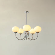 Lumoria Deckenleuchte – Moderne Glaspendelleuchte mit sanftem Wellen-Design