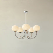 Lumoria Deckenleuchte – Moderne Glaspendelleuchte mit sanftem Wellen-Design