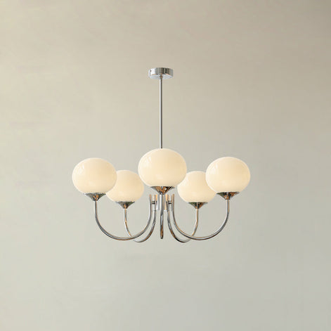 Lumoria Deckenleuchte – Moderne Glaspendelleuchte mit sanftem Wellen-Design
