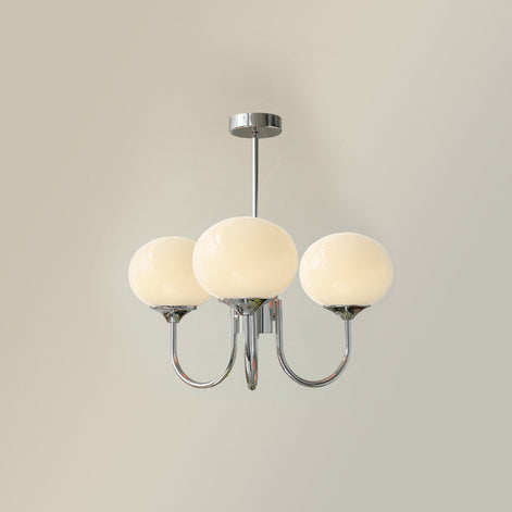 Lumoria Deckenleuchte – Moderne Glaspendelleuchte mit sanftem Wellen-Design