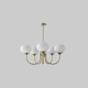 Lumoria Deckenleuchte – Moderne Glaspendelleuchte mit sanftem Wellen-Design