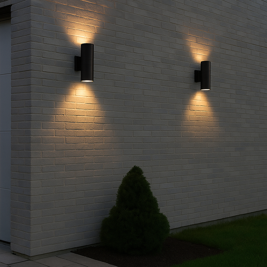 Lunaro LED-Außenwandleuchte – Stilvolles Licht für moderne Außenbereiche