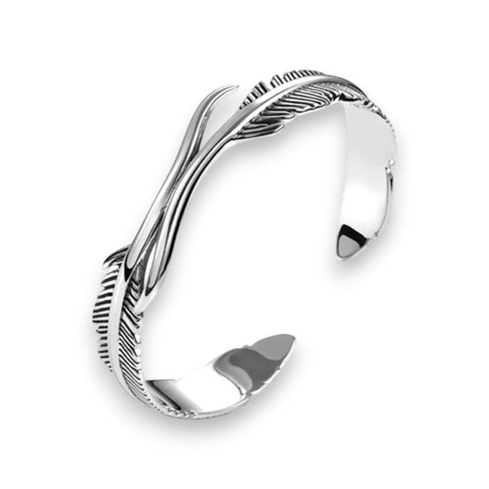 Lunaria Verstellbares Armband mit Blumenmotiv in Silberoptik