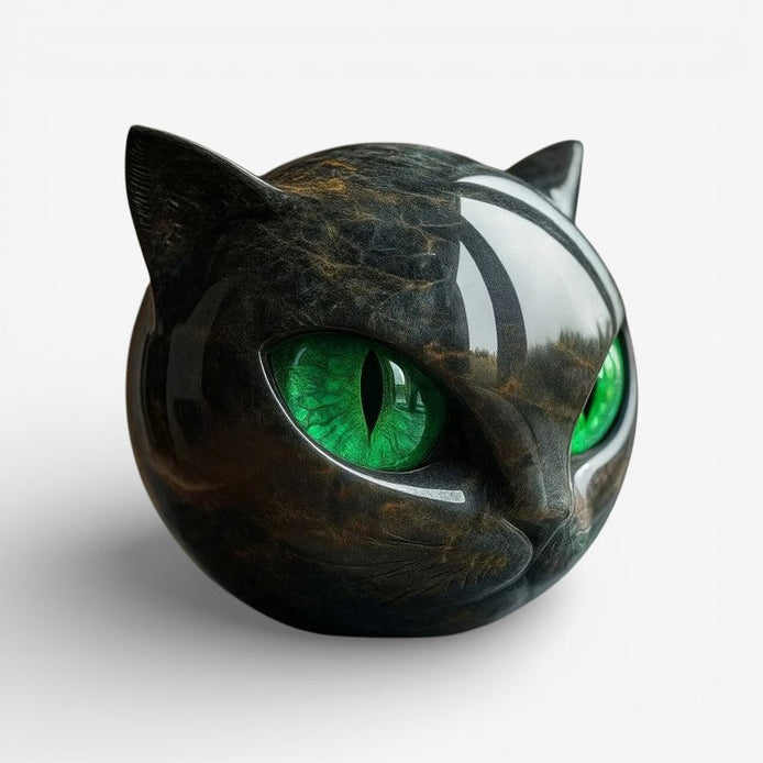 Mini Katzenfigur – Dekorative Skulptur für Tisch und Regal