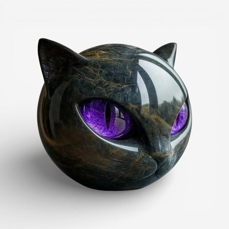Mini Katzenfigur – Dekorative Skulptur für Tisch und Regal