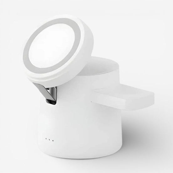 NightCharge Trio Ladestation – 3-in-1 kabellose Ladestation mit Nachtlicht