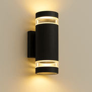 Norvian wetterfeste Wandlampe für Garten und Terrasse
