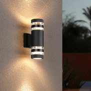 Norvian wetterfeste Wandlampe für Garten und Terrasse